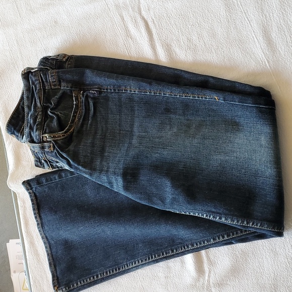 Silver Jeans Embroidered Pockets Western Glove Works Lola Sz. 28x31 Flared Jeans - Picture 6 of 13